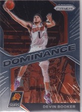 2020-21 Panini Prizm #5 Devin Booker Dominance Phoenix Suns