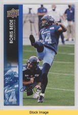 2022 Upper Deck CFL Blue Boris Bede #55 READ 1g4p