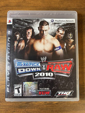 WWE SmackDown vs. Raw 2010 (PlayStation 3, 2009) - TESTED - CIB