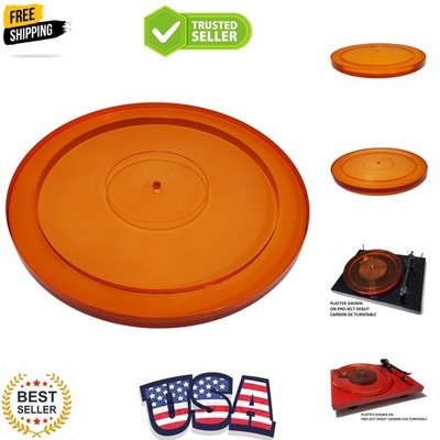 Acrylic Platter Upgrade for Pro-Ject Debut/T1/1Xpression, Music Hall MMF-2.1/...
