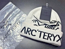 Arc'teryx Bird Head Toque White Wool Beanie Hat Warm Unisex Winter Ski – NWOT