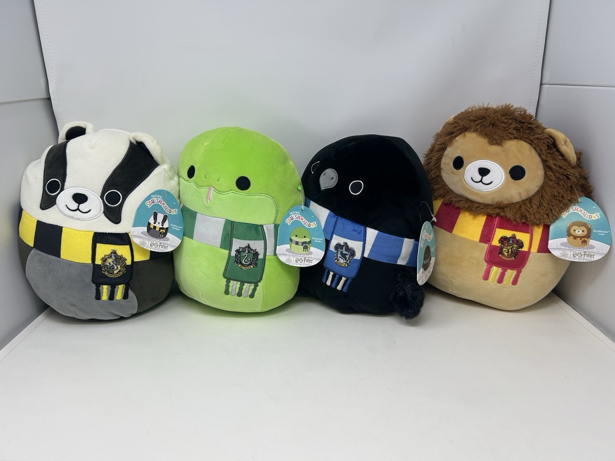 Harry Potter Squishmallows 10” Set (Gryffindor Ravenclaw Slytherin