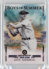 2025 Panini Boys of Summer Red 167/175 Lou Gehrig #30 HOF 0jr6