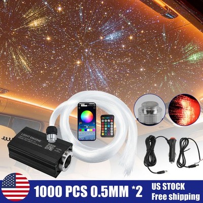 LED Car Home Headliner Star Light Kit Luces de techo de estrella de fibra óptica