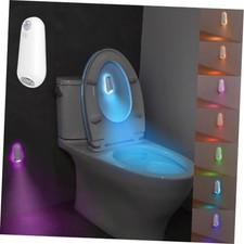 Toilet Light Motion Sensor, 8 Colors Changing Toilet Night Light for 1PC