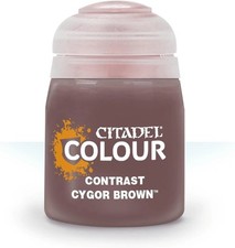 Warhammer Citadel Contrast: Cygor Brown Paint Bottle 18ml