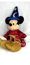 Disney Sorcerer Mickey Plush 20  Fantasia Disney Parks Wizard Hat Stuffed Toy