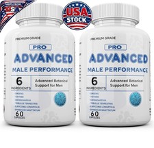 120 Capsules Advanced Male Pills Formula Supplement USA Stock and Made