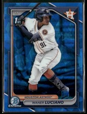 2024 Bowman Chrome Sapphire Edition Waner Luciano