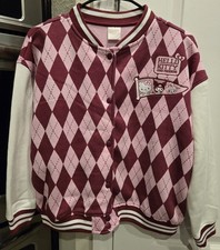 Hello Kitty and Friends Girls Better Together Varsity Jacket Size XL 14 NWT