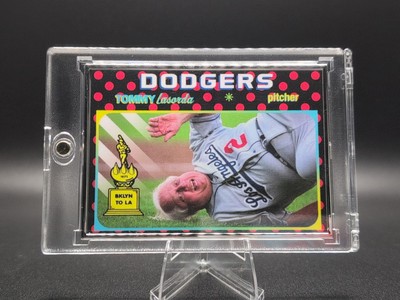  2021 Topps Project70 TOMMY LASORDA #306 - Claw Money SILVER FRAME ARTIST PROOF