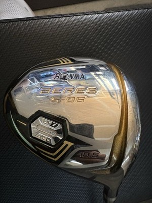 Brand New HONMA BERES S-06 10.5 #1Driver ARMRQ X 52 Graphite Shaft SR Flex