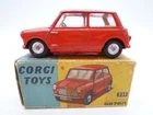 VINTAGE CORGI TOYS 225 AUSTIN MINI SEVEN IN ORIGINAL BOX 1961