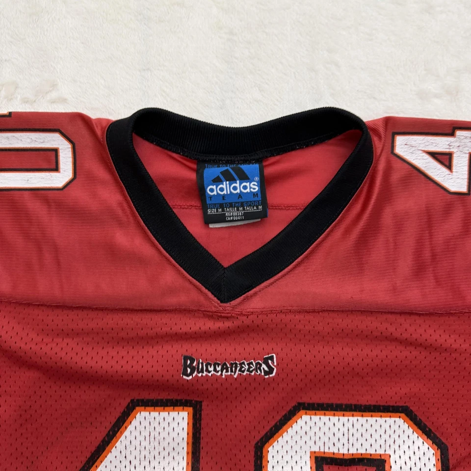 Vintage Adidas Tampa Bay Buccaneers Alstott Jersey Youth Medium NFL Football - Image 2 of 4