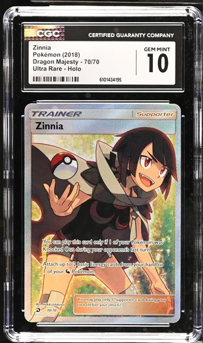 Zinnia graded CGC 10 for sale on eBay