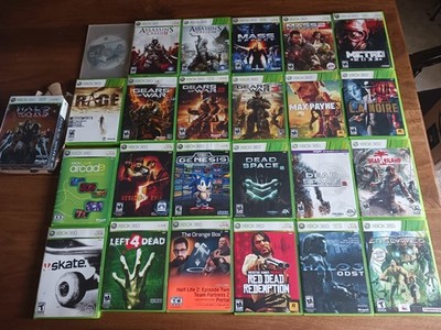 Xbox 360 Games Lot of 25 Majority CIB Complete, Tested and Working