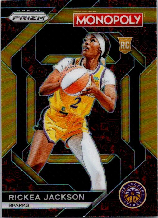 2024 Panini Prizm Monopoly WNBA #WNBA25 Rickea Jackson All-Star Silver