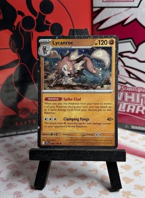Lycanroc 085/159 (Journey Together) Cosmos Holo - MEG Checklane Blister Promo NM