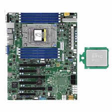 AMD EPYC 7262 8C 16T CPU  Supermicro H11SSL-i SP3 DDR4 Server Motherboard