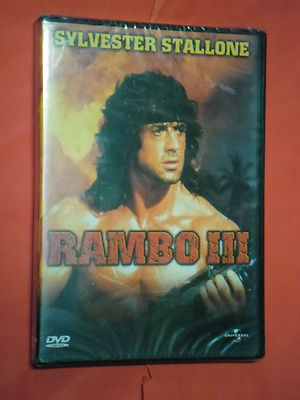 DVD  FILM- RAMBO III-  CON SYLVESTER STALLONE- SIGILLATO
