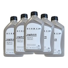 VW LongLife IV FE 0W-20 - 5 Liter (5x 1L) | Original OEM - VW 508.00 / 509.00