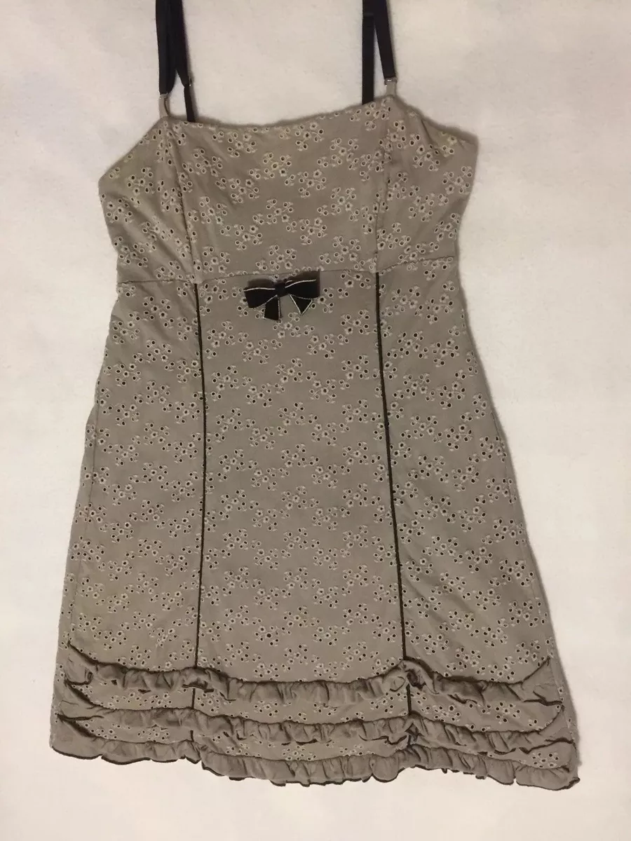 Fornarina Donna Vestito senza maniche nuovo taglia S 100 COTONE
