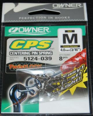 OWNER CENTERING PIN SPRING CPS Twistlock 5124-039 Medium 8 pack 3/16''
