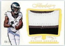 2015 Panini Flawless Gold Nelson Agholor RC Patch 6/10 #RP-NA