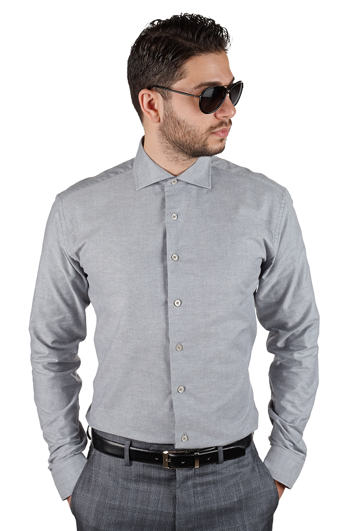 extra wide spread collar dress shirts Amazon.com: Fiori Di Lusso Solid Pink Extra-Wide Spread Collar Cotton Button Down Shirt