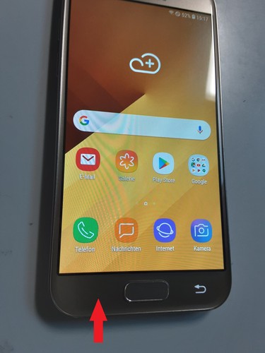 Samsung Galaxy A3 2017 SM-A320F Display+Akku+Rahmen Gold - Bild 3 von 7