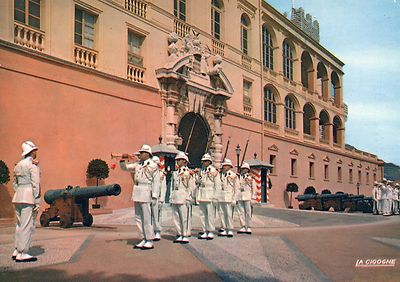 Alte Postkarte - Monaco - Le relève de la Garde Princière