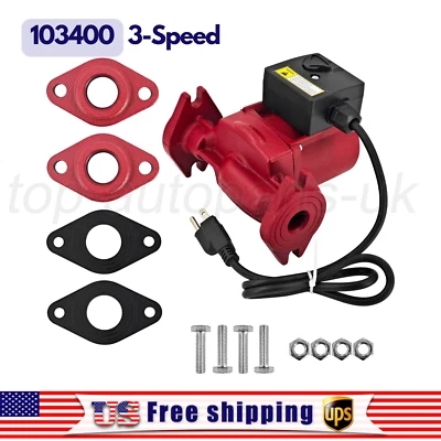 FLIBEN 103400 NEW Circulator Pump Set For Bell and Gosset NRF 36 3-Speed Pump 1" Flange