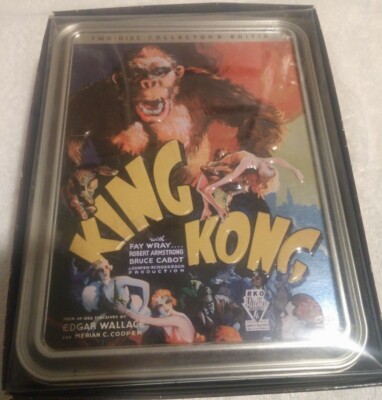 The King Kong Collection (DVD, 2005 tin case King Kong, Son of Kong and MJY)