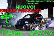Turbo NUOVO  Fiat 500 Abarth 595 TD04L Turbina Nuova TD04 L GPA  Esseesse