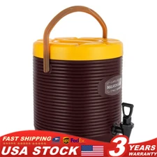 2.91 Gallon Fast Flow Water Jug Ice Water Dispenser Insulated Beverage Cooler
