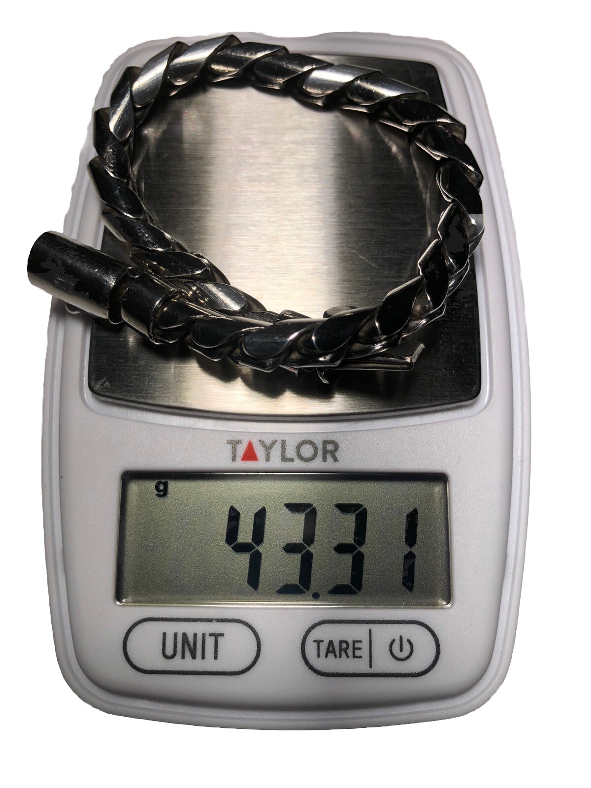 silver bracelet men 925 - image 1