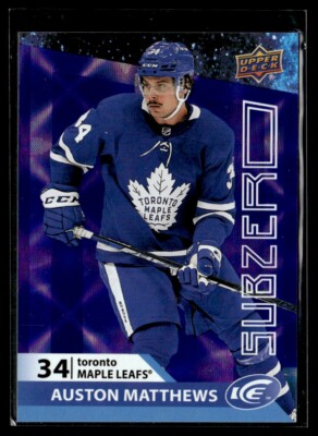 2021-22 Upper Deck Ice Sub Zero Auston Matthews Toronto Maple Leafs #SZ-11