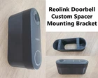 Reolink Doorbell Camera  2K 5MP  Custom Spacer Mounting Bracket 0.5"-5"