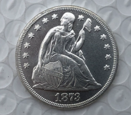 1873 CC Seated Liberty Silver $1 Dollar High Grade A++++