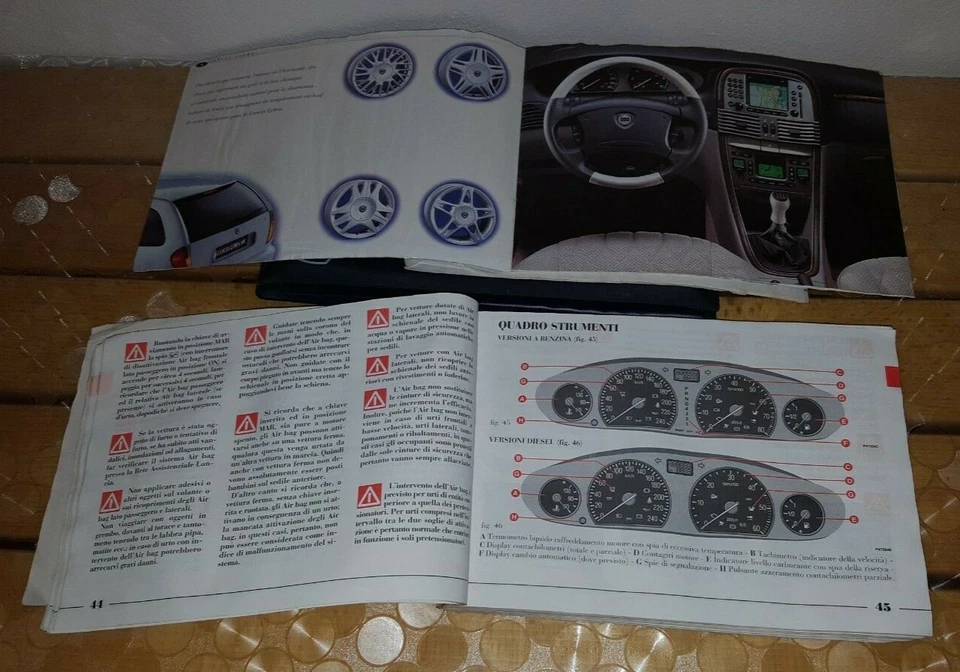 libretto uso e manutenzione lancia lybra (03/2000) - Immagine 2 di 4