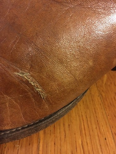 Stivali da cowboy western Tony Lama marroni in pelle da uomo taglia 9 realizzati in USA - Foto 9 di 12