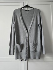 George Asda 12 Grey Winter Knitwear Cardigan Women Ladies
