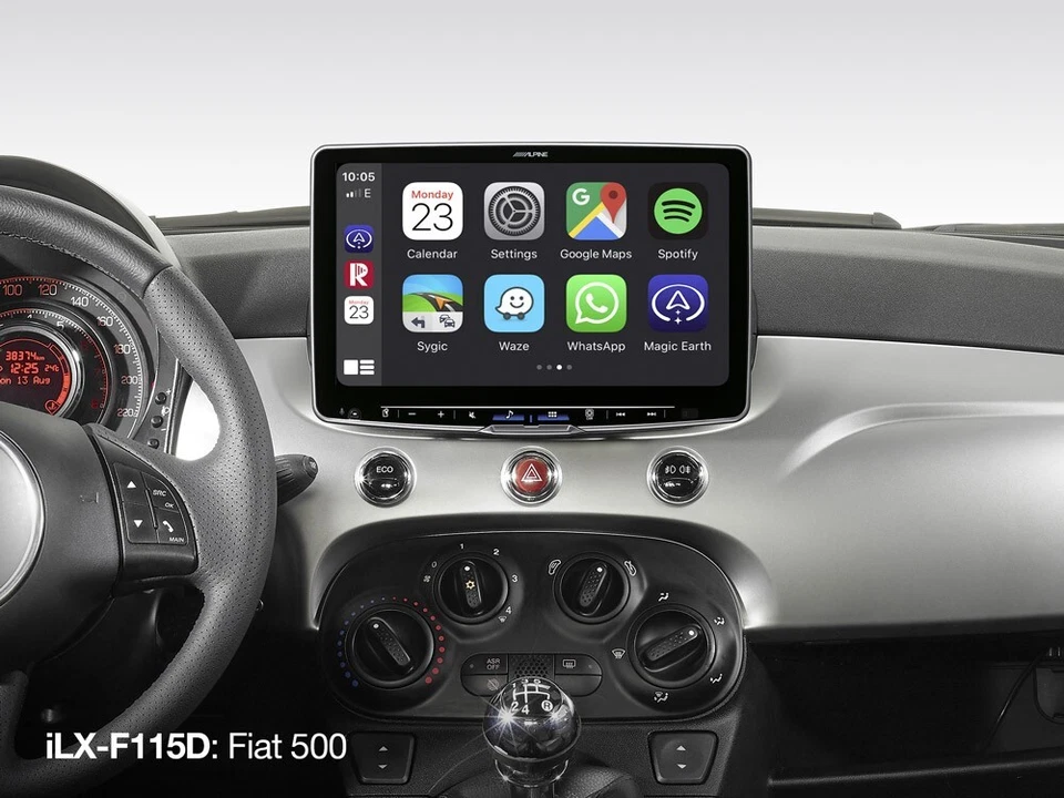 Alpine iLX-F115D – Halo 11 autoradio 1 DIN con schermo 11" regolabile Apple Car - Immagine 3 di 4