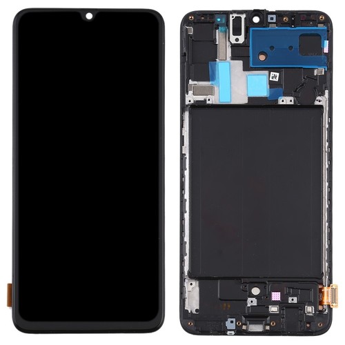 LCD SCREEN SAMSUNG GALAXY A70 SM-A705F WITH FRAME ECRAN DISPLAY PANTALLA SCHERMO - Afbeelding 3 van 5