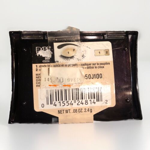 Rare Hard To Find New Sealed Maybelline Expert Wear Eye Shadow Duo #65D Dusk - Picture 2 of 2