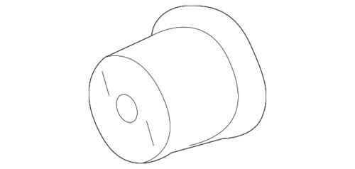Bujes de brazo de control trasero inferior para Chevrolet, GMC LT, LS 1999-2013 (P/N 15034802)