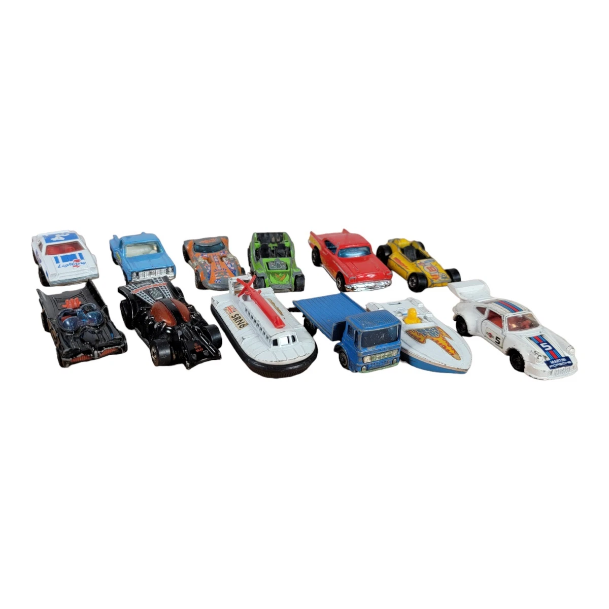 LOT of 12 Hot Wheels Matchbox Batman Spiderman Tomica Porsche