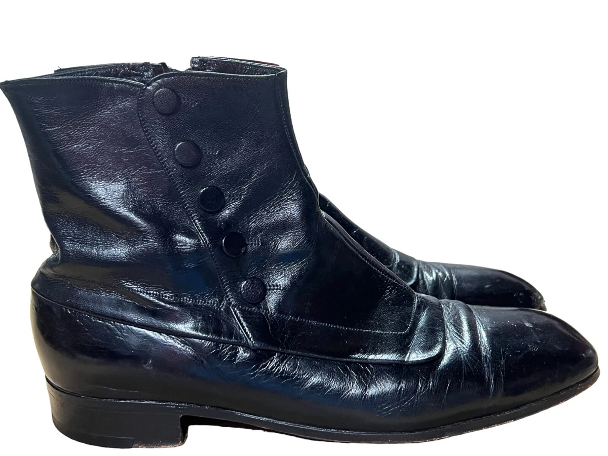Boots Black 1960s Vintage Shoes for Men for sale | eBay