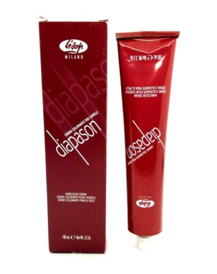 Diapason by Lisap 3.5 oz / 100 ml haircolor cream Select Color R65
