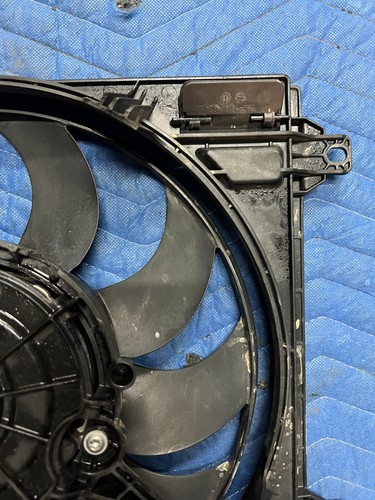 2017 AUDI R8 V10 FRONT RIGHT RADIATOR COOLER FAN 4S0121203C ~DAMAGE~ - Picture 12 of 20